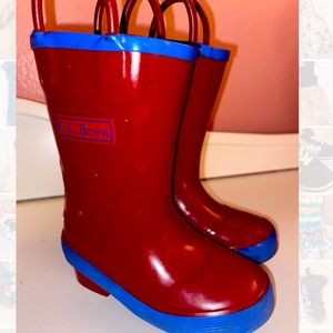 L.L. Bean rain shoes